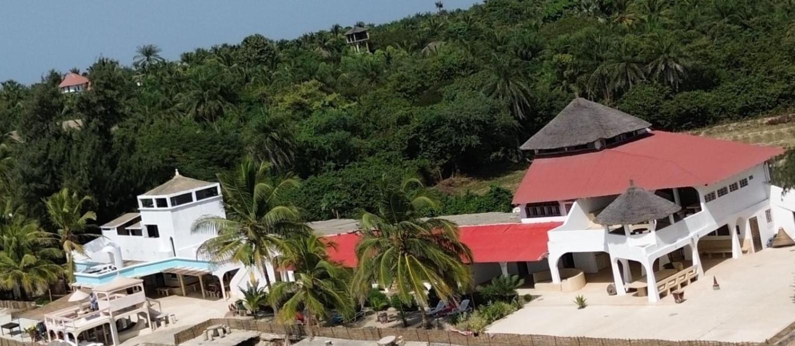 Hotel Du Bar De La Mer Cap Skirring Kabrousse المظهر الخارجي الصورة